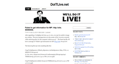Desktop Screenshot of doitlive.net